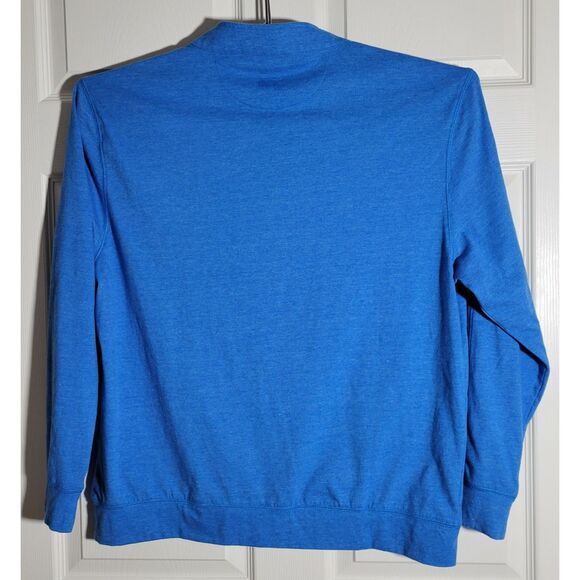 Black Clover Mens Clyde Delirium Golf Pullover 1/4 Zip XL Blue - Picture 3 of 12